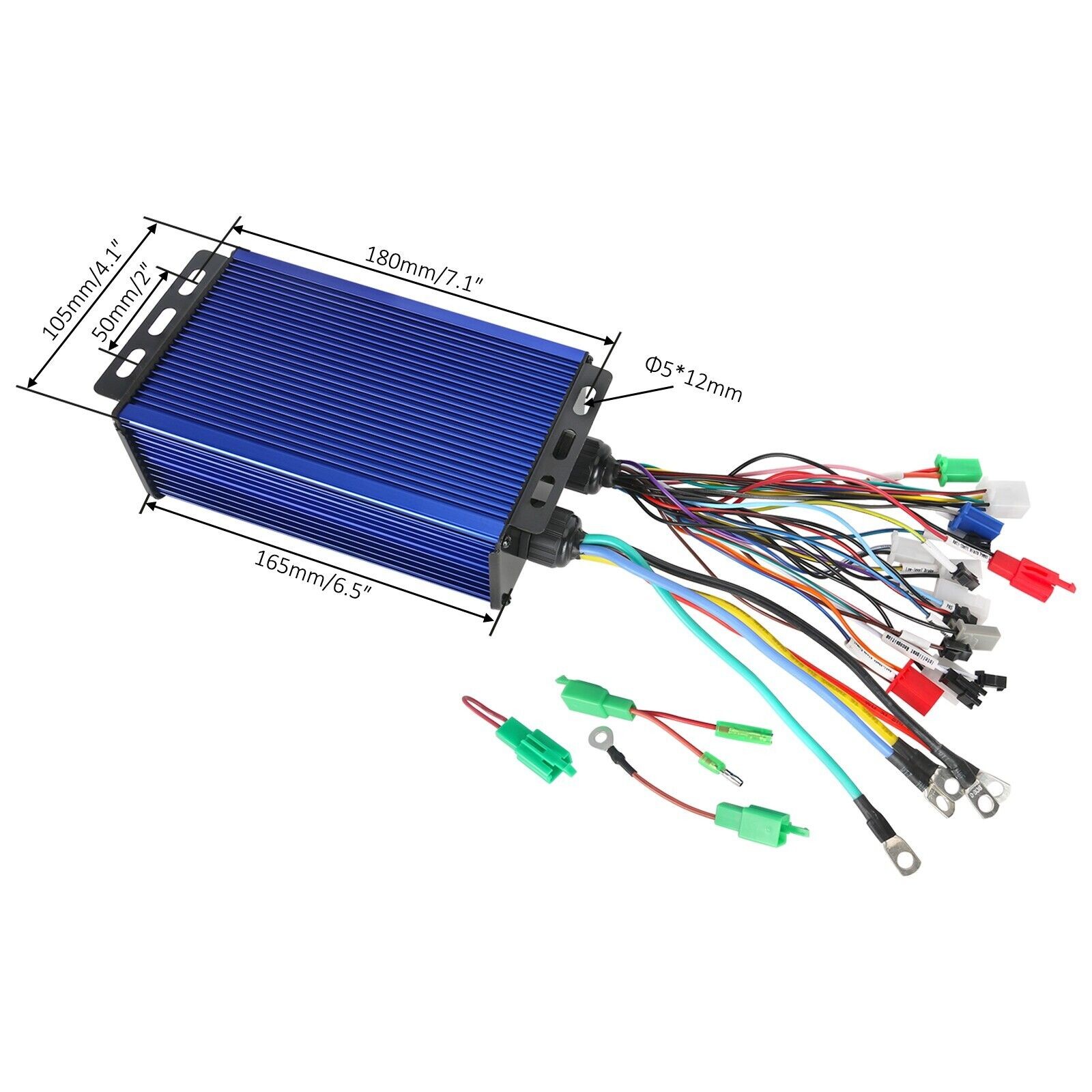 48V 60V 72V 3000W Brushless Motor Controller For Electric Scooter E Bike Quad