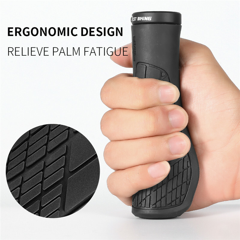 WEST BIKING Bicycle Handlebar Grips Ergonomic Lock-on Cycling Bike Grips Pink