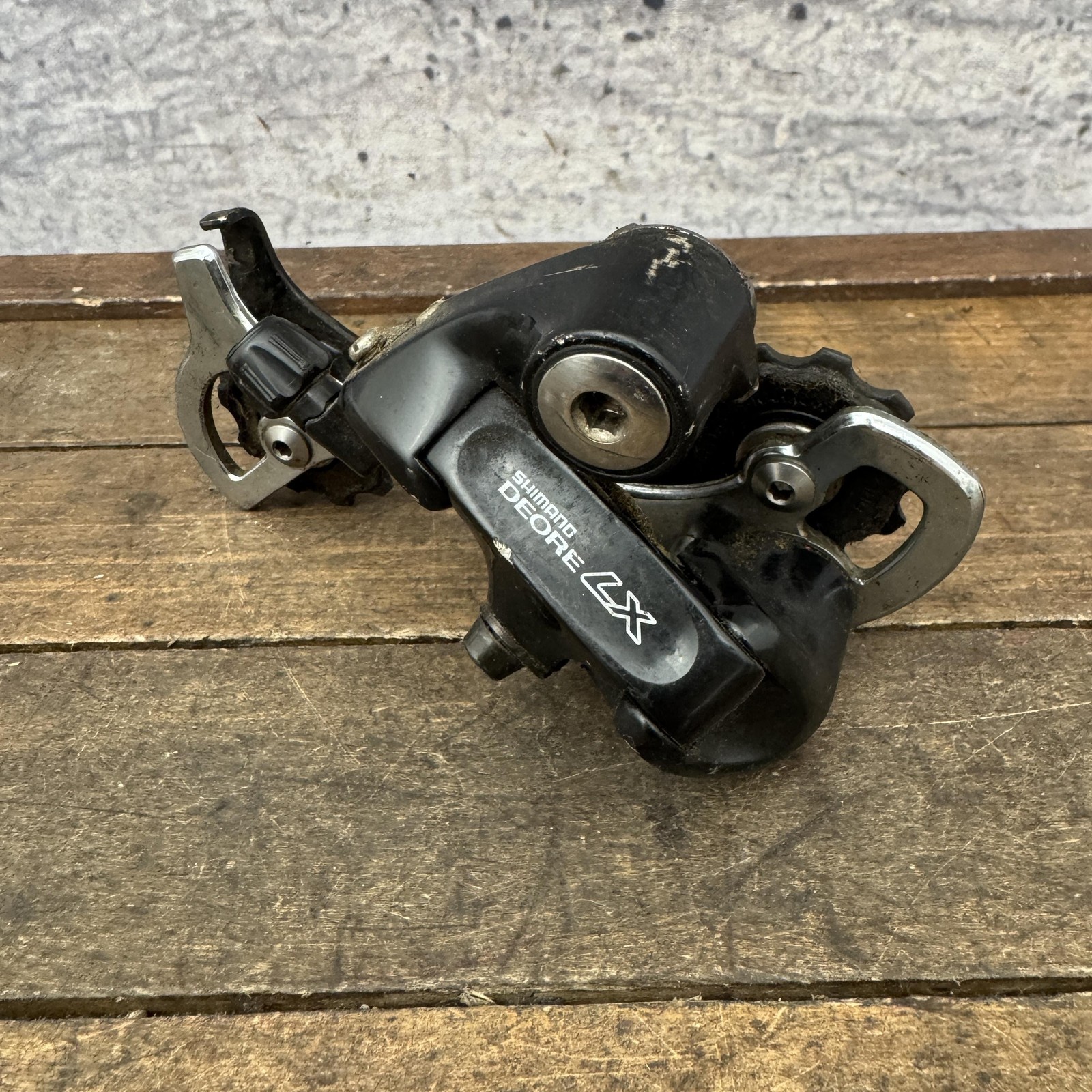 Vintage Shimano Deore LX RD-M567 Rear Derailleur 7 Speed MTB Japan Black 290g