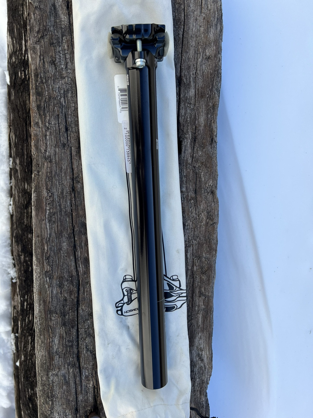 Thomson Elite Seatpost 30.9mm / 367mm / 16mm offset Road Mountain Gravel Black