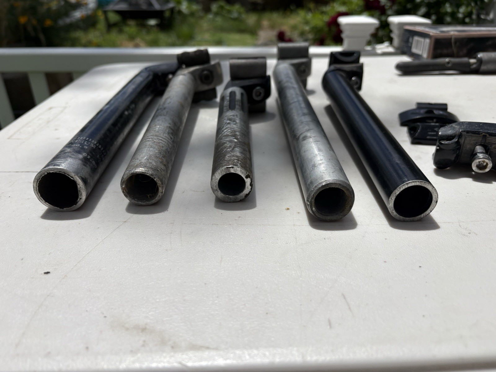 Seat post LOT SR SAKAE Saddle seatpost pillar clamps bike part various