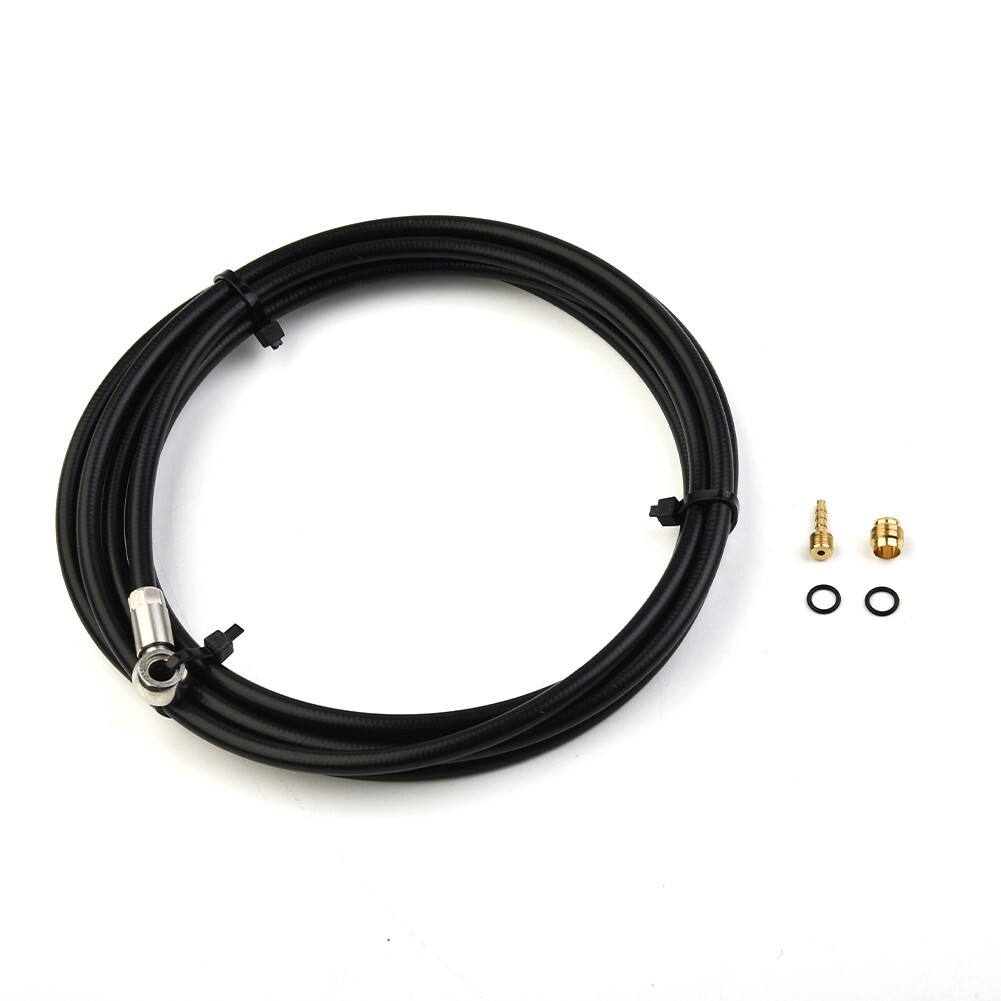For Mt4, Mt5, Mt6 Mt7 Mt8 & Mt Trail Rubber Black 55g Bike Brake Hose Set