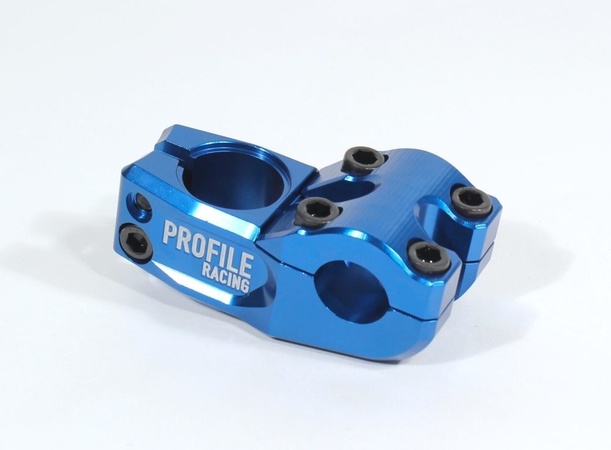 Profile Racing Push Stem 58mm/63mm Blue