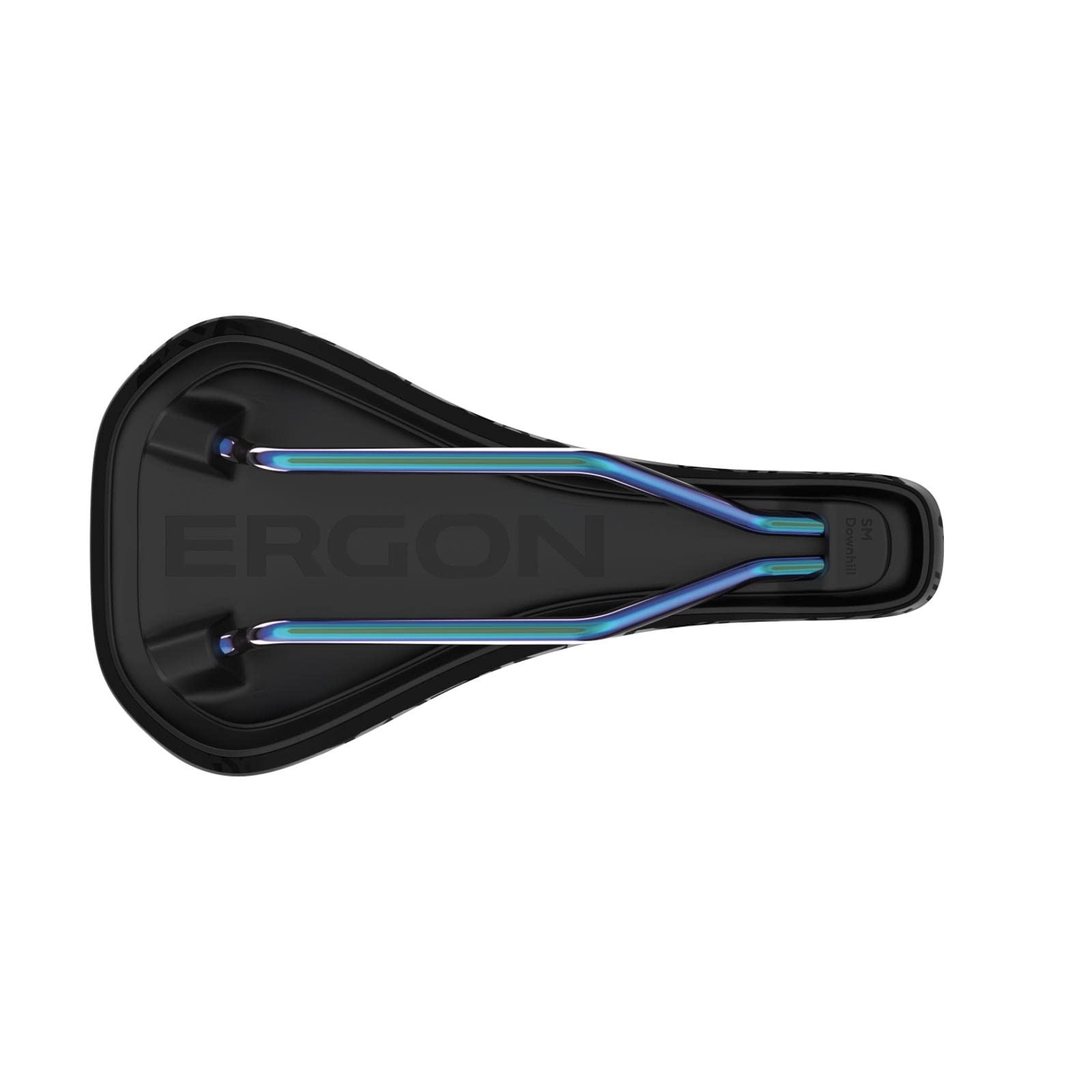 SM Downhill Comp Team Saddle, Oil Slick Rails, Black