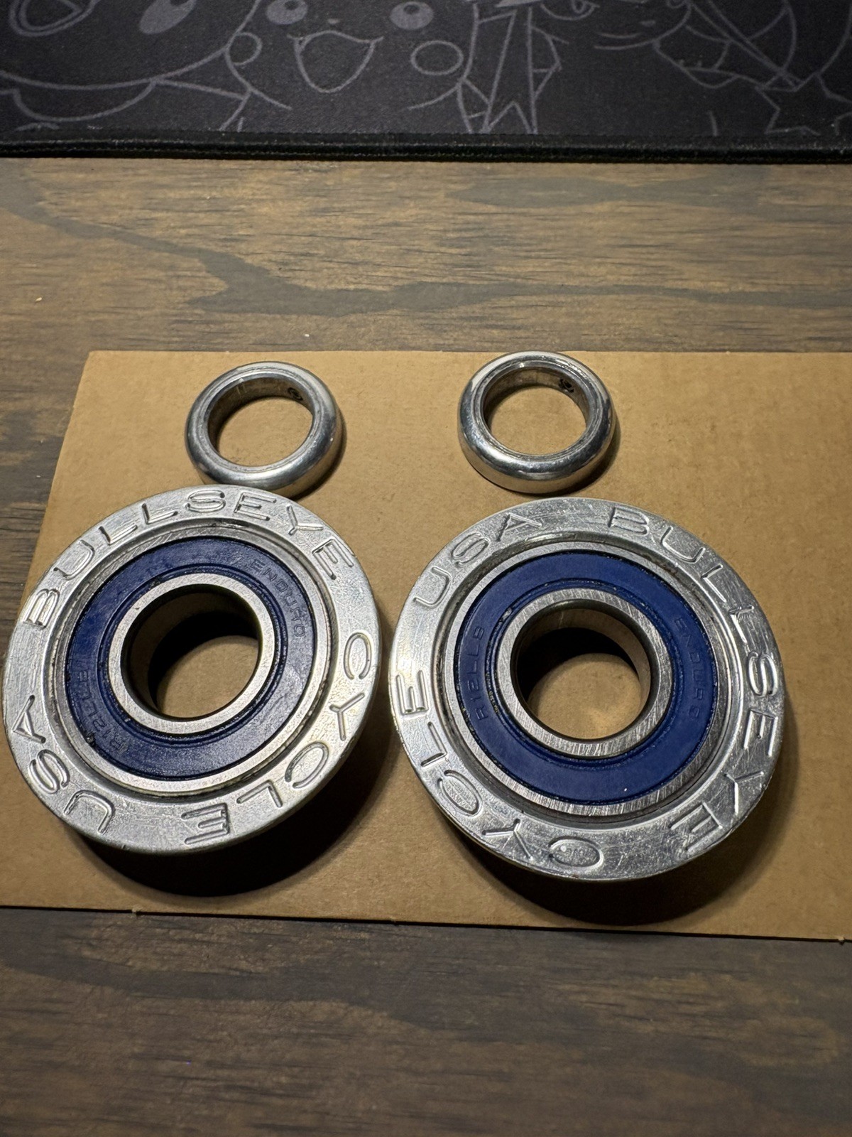 BULLSEYE American Bottom Bracket Used 110mm ,BMX, GT, Hutch