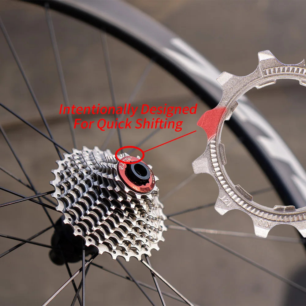 ZTTO Bike Cassette 8/9/10/11/12 Speed 11-25T to 11-50T MTB Road Freewheel