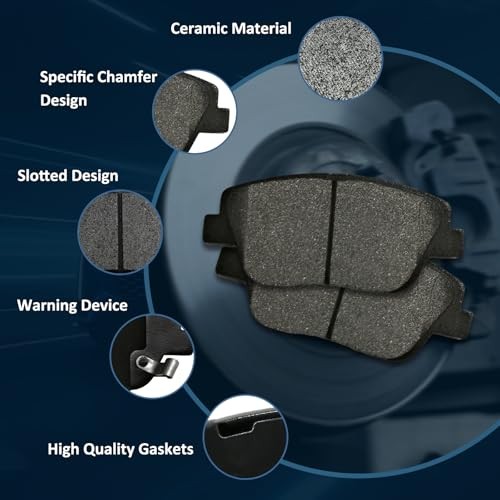 D1444 D1445 Brake Pads Kits For Hyundai Sonata 2011-2015,For Kia Optima 2011