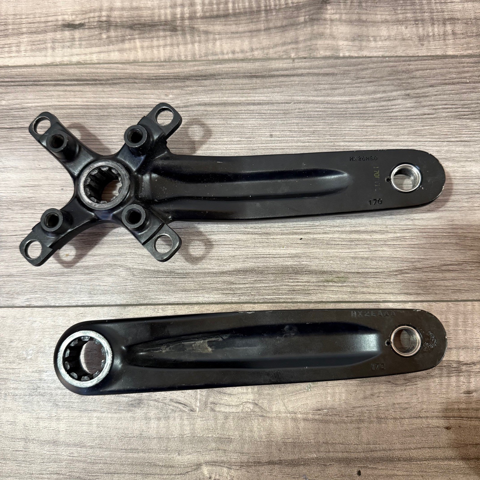 Truvativ Hussefelt 170mm DH Crank Arms 4-bolt 104 64 BCD ISIS Spline