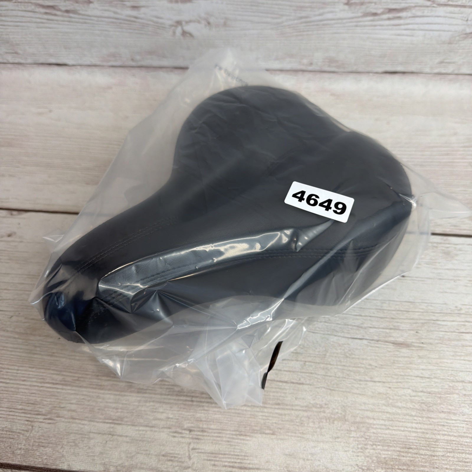 Comfort Wide Big Bum Soft E-bike Bicycle Saddle Seat Cushion Black VGC Free Ship