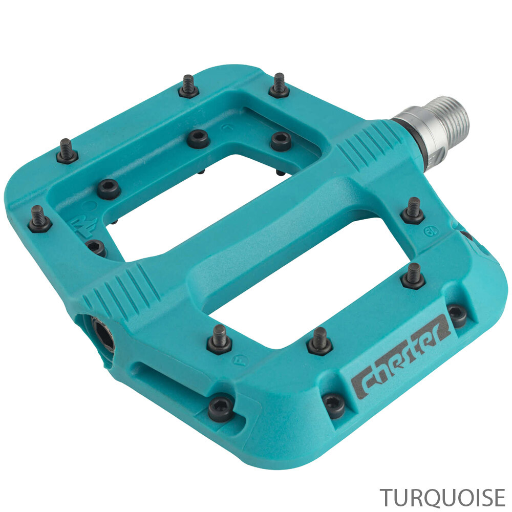Race Face Chester Platform Pedals 9/16″ MTB Composit Bike Pedal 9 Colors