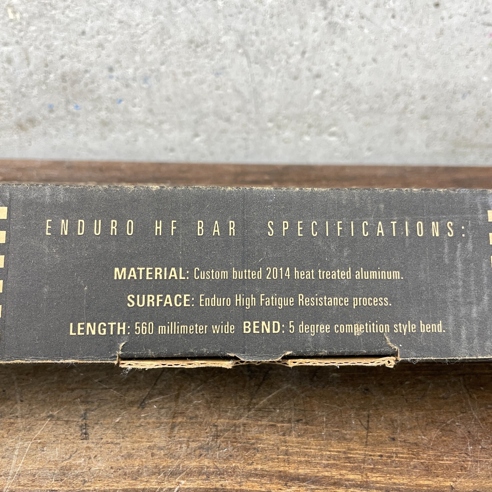 Vintage Titec 141 Enduro Handlebar NOS 25.4 mm Mountain Bike Flat Bar MTB 560