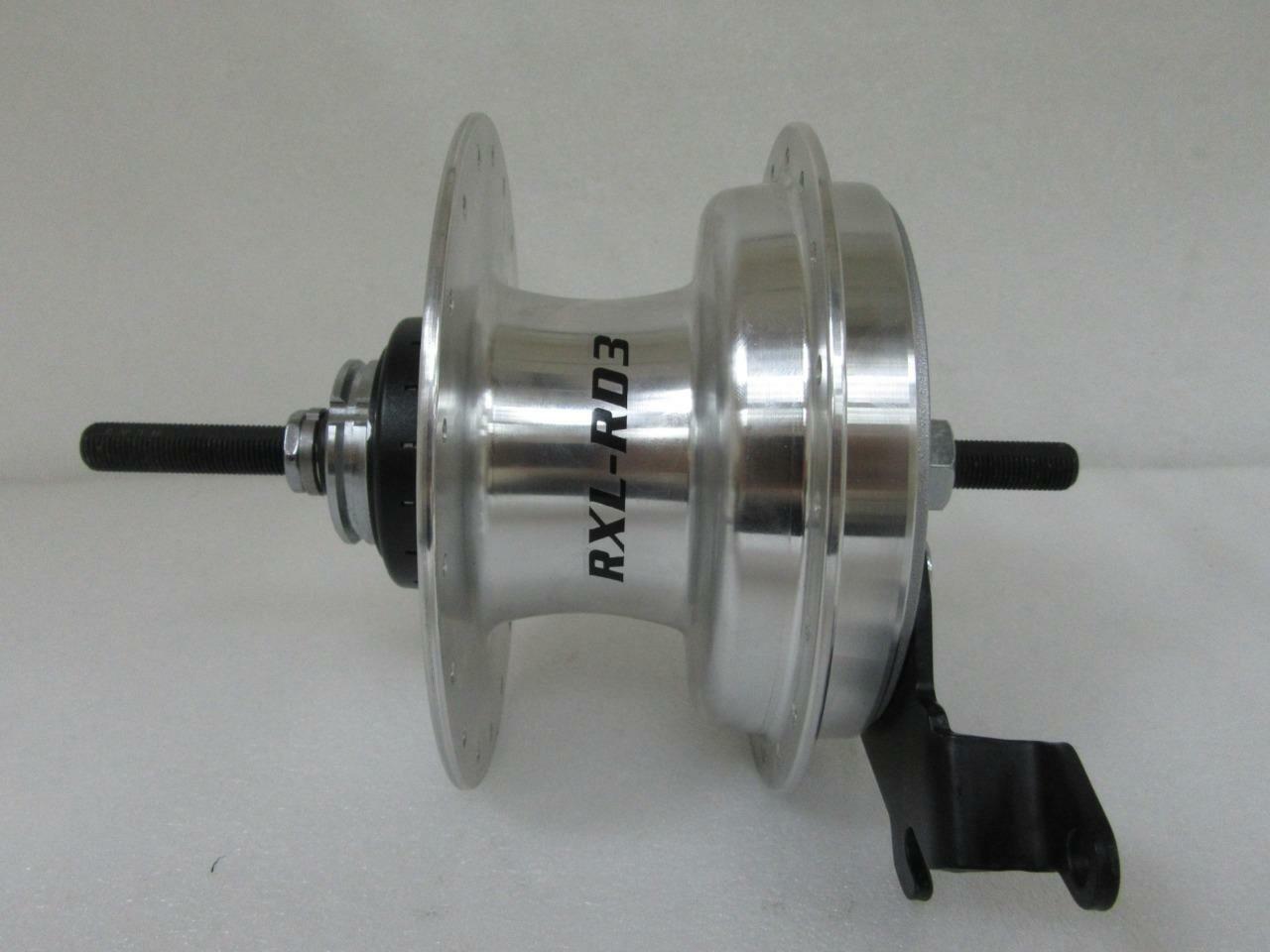New Sturmey Archer RXL-RD3 3-Speed Rotary Gear Hub w/ 90mm Drum Brake 36 Holes