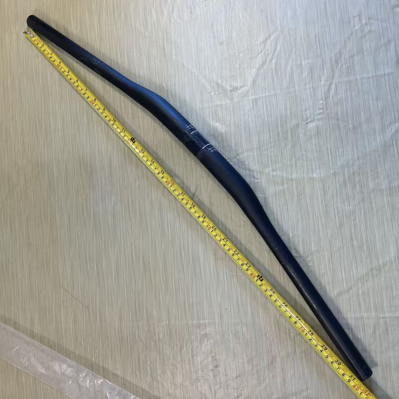 31.8 Downhill Bike Flat Handlebar Carbon MTB Flat Bar Backsweep 9° 800mm