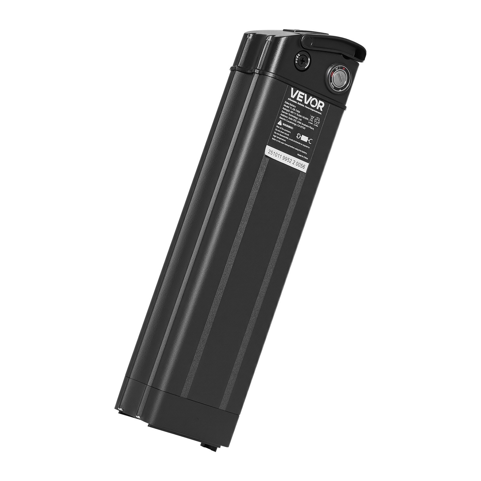 VEVOR Ebike Battery Electric Bike Lithium Battery 48V 15.6Ah for 1000W Motor BMS