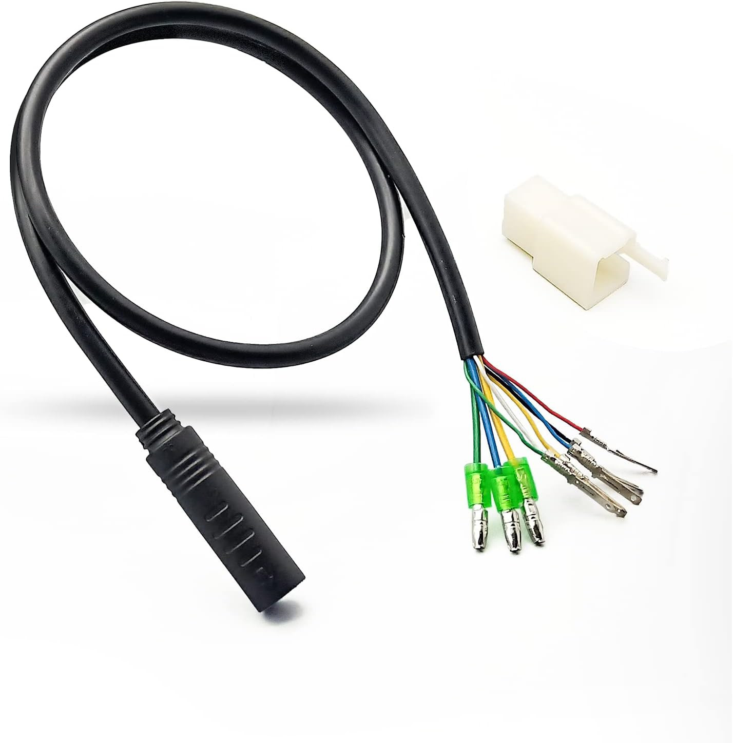 Hub Motor Convert Extension Cable 9 Pin Waterproof Connector 36V 48V 52V 250W-12