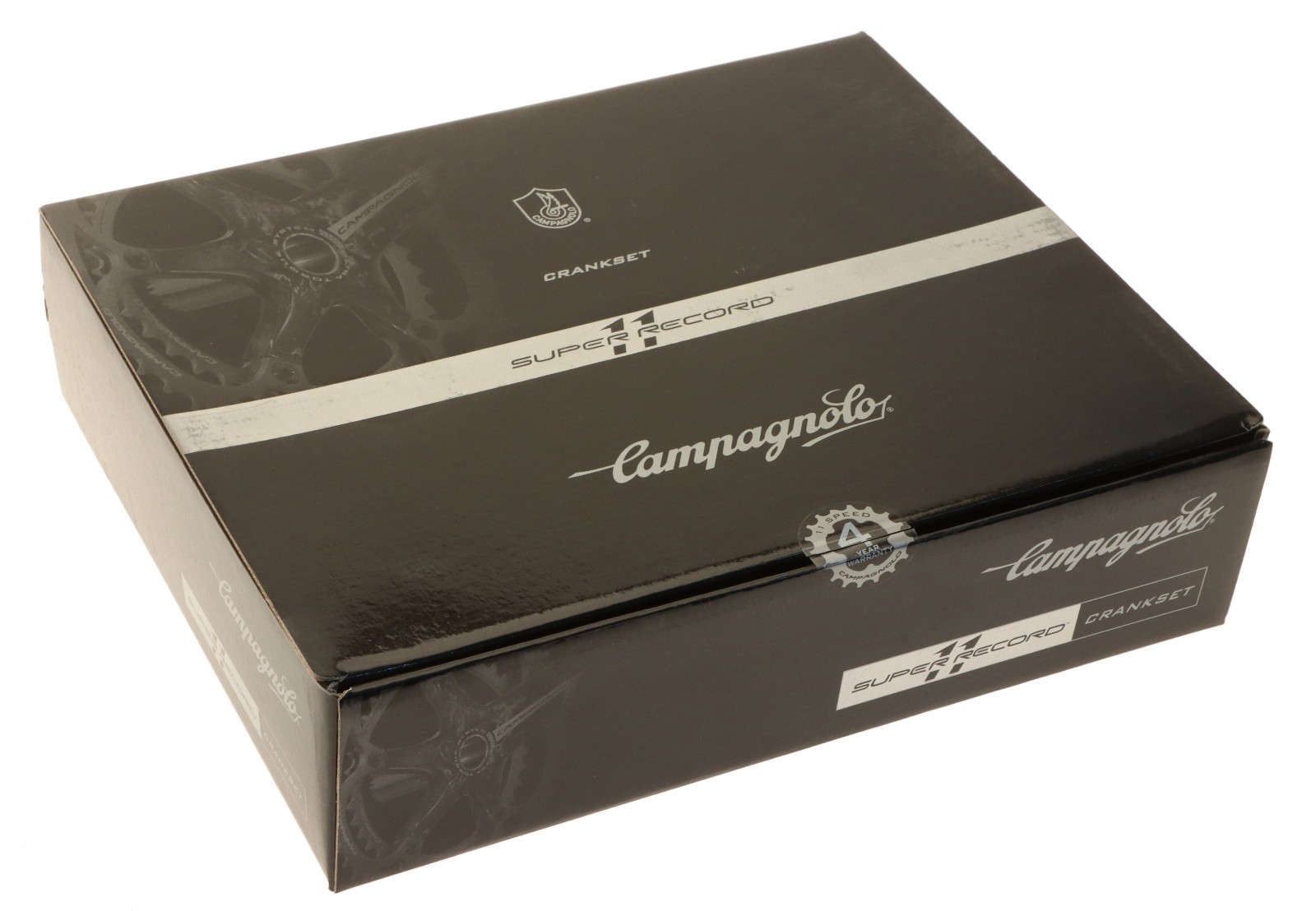 Campagnolo Super Record Crankset 50/34T Compact 11s 172.5mm ’09 Ultra-Torque NEW