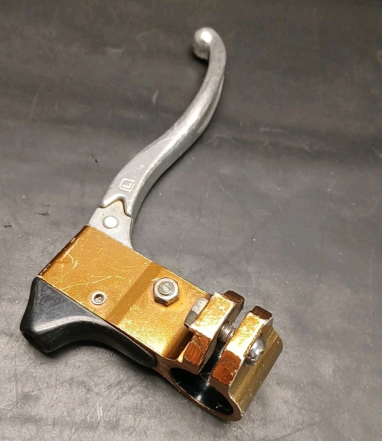 Dia-Compe 22.2mm B0385 Left Brake Lever Copper/Gold Old School BMX MTB 4 Finger