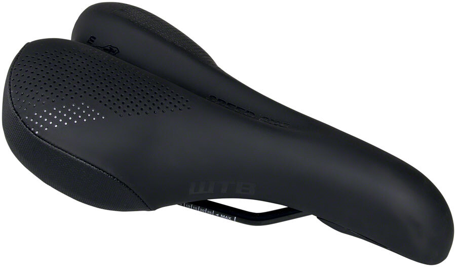 WTB Speed She Saddle – – Black 150mm Width Steel Rails Lightweight Padding