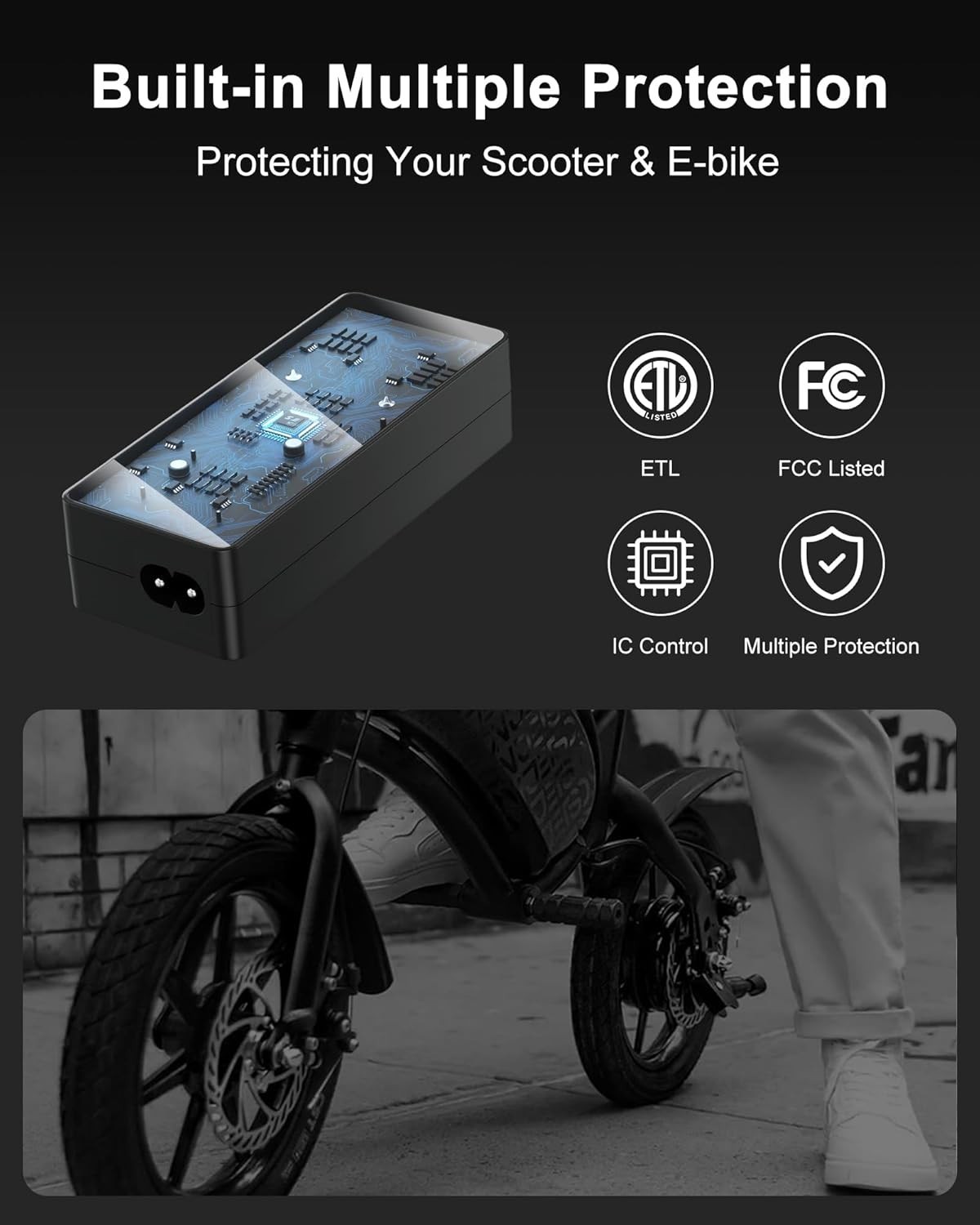 Replacement Charger for Jetson Electric Vehicles