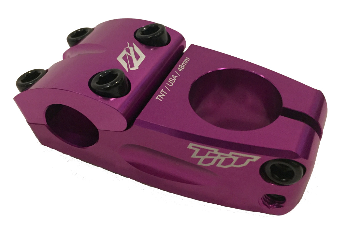 TNT BICYCLES BMX THREADLESS TOP LOAD STEM – VARIOUS COLORS & SIZES