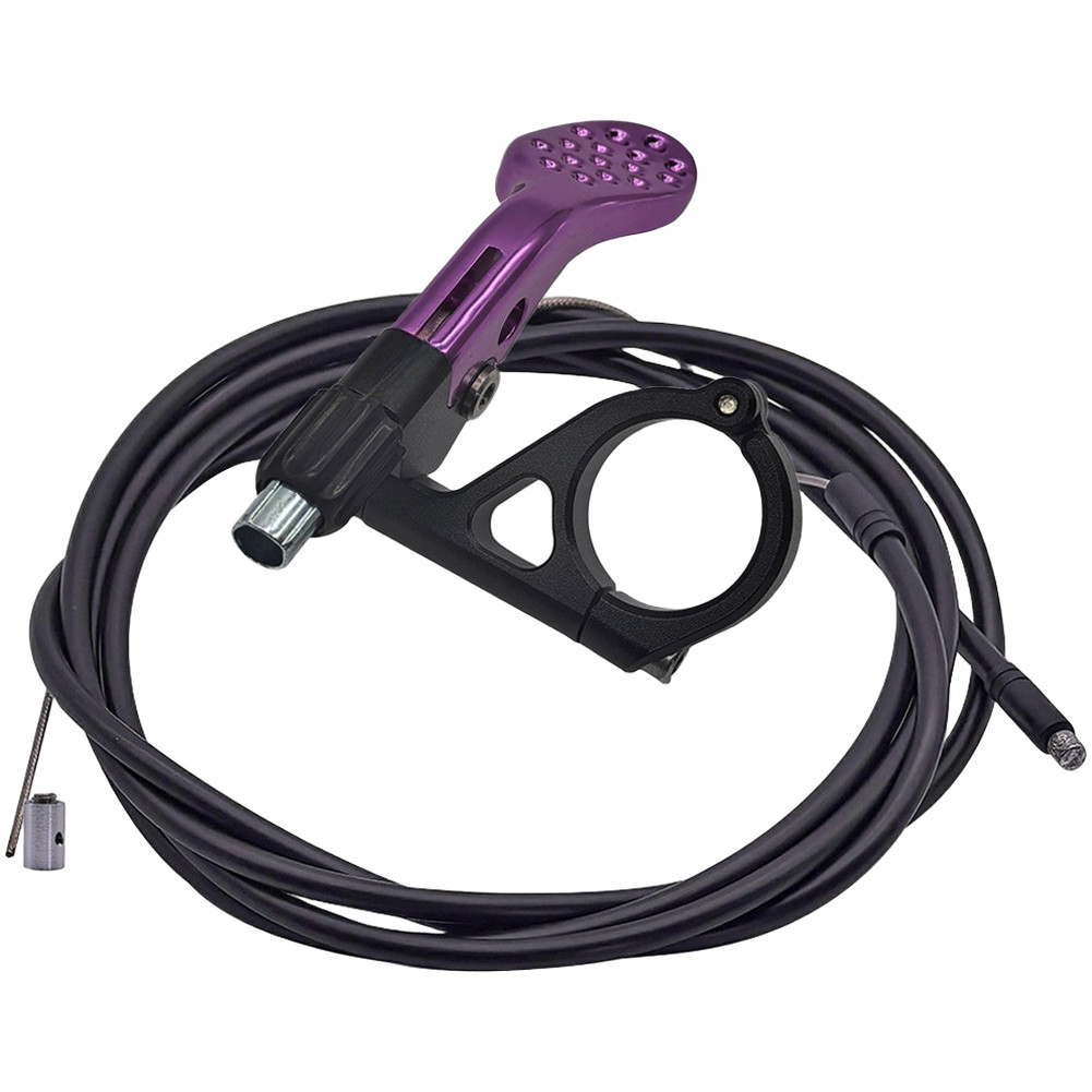 Dropper Seatpost Remote Lever with 1500mm Housing 22.2mm Aluminum Alloy MTB
