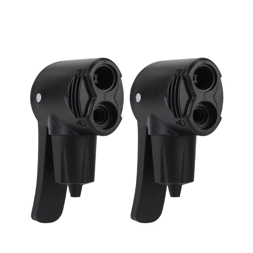 Doublehead Bicycle Pump Valve Adapter for Road Mountain Bike Tire Inflation