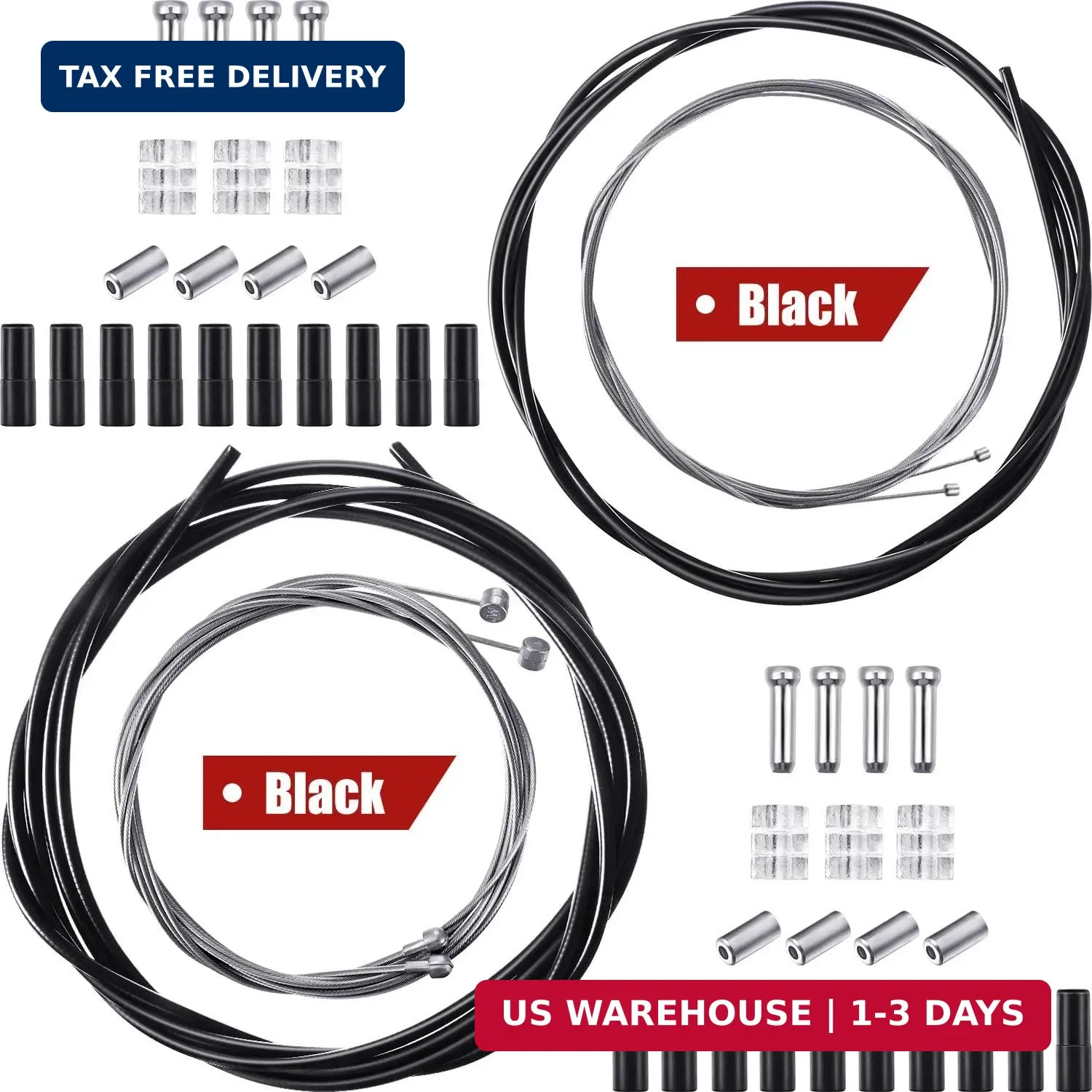 Universal Bike Brake Cable Kit Derailleur Bicycle Shifter Cable Housing Set