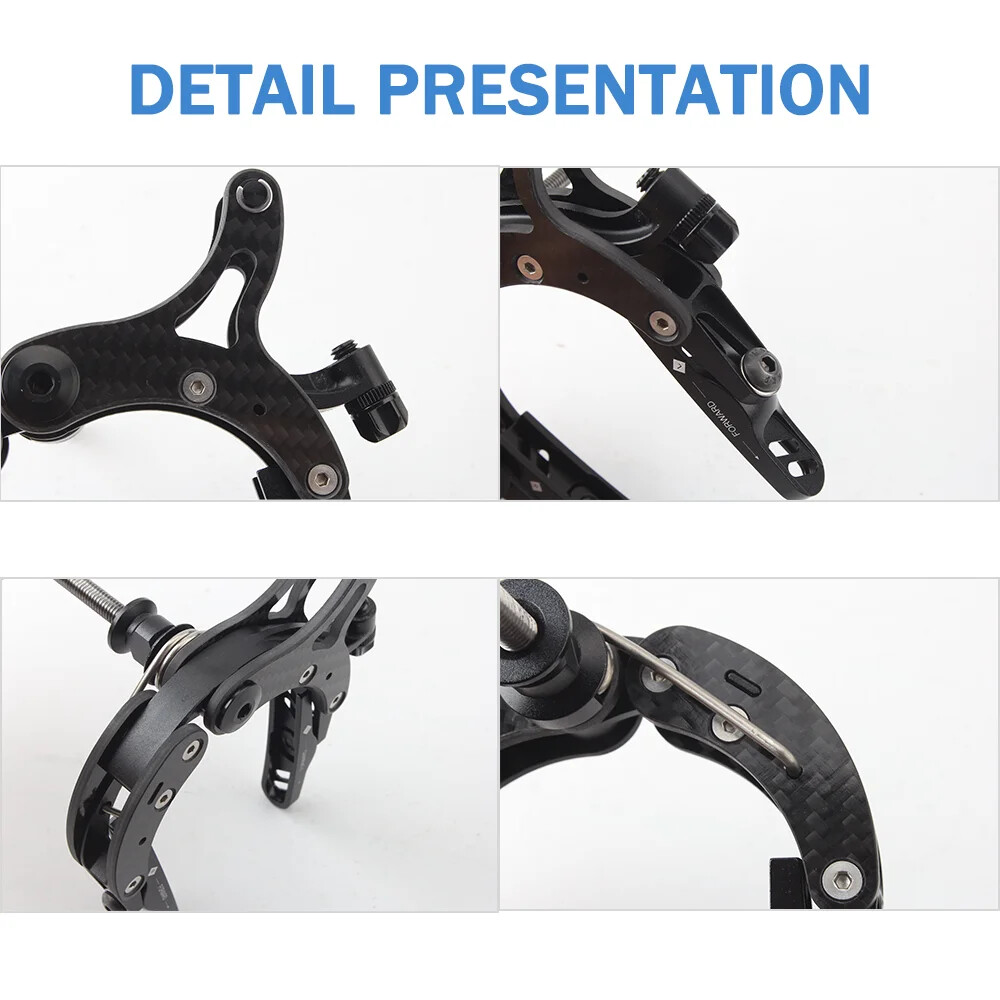 Folding Road Bike Carbon Fiber Side Pull Rim Brake C Brake Dual Pivot Caliper