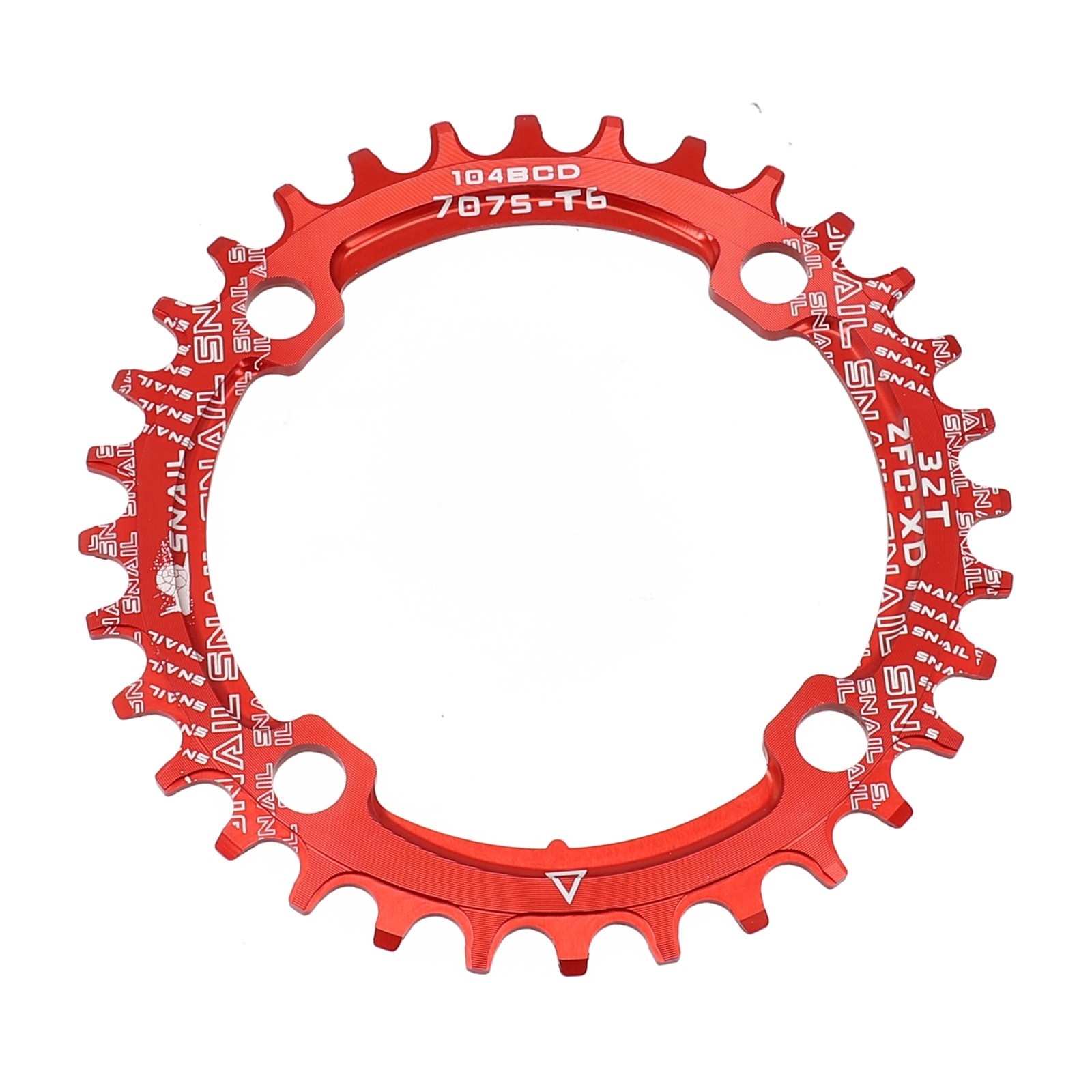 SNAIL Bearing Narrow Wide 1pc Bicycle Chainwheel Round Oval Disc Bike Cycling