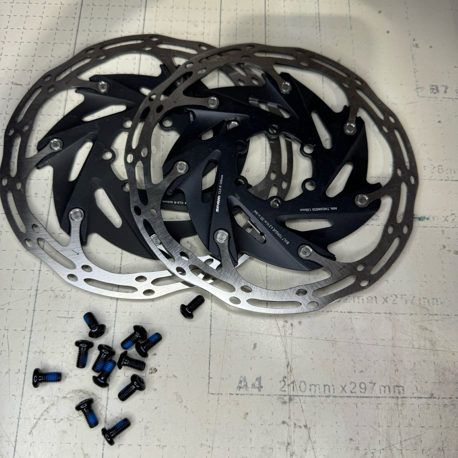 Sram 160mm CENTERLINE XR 6-bolt rotors