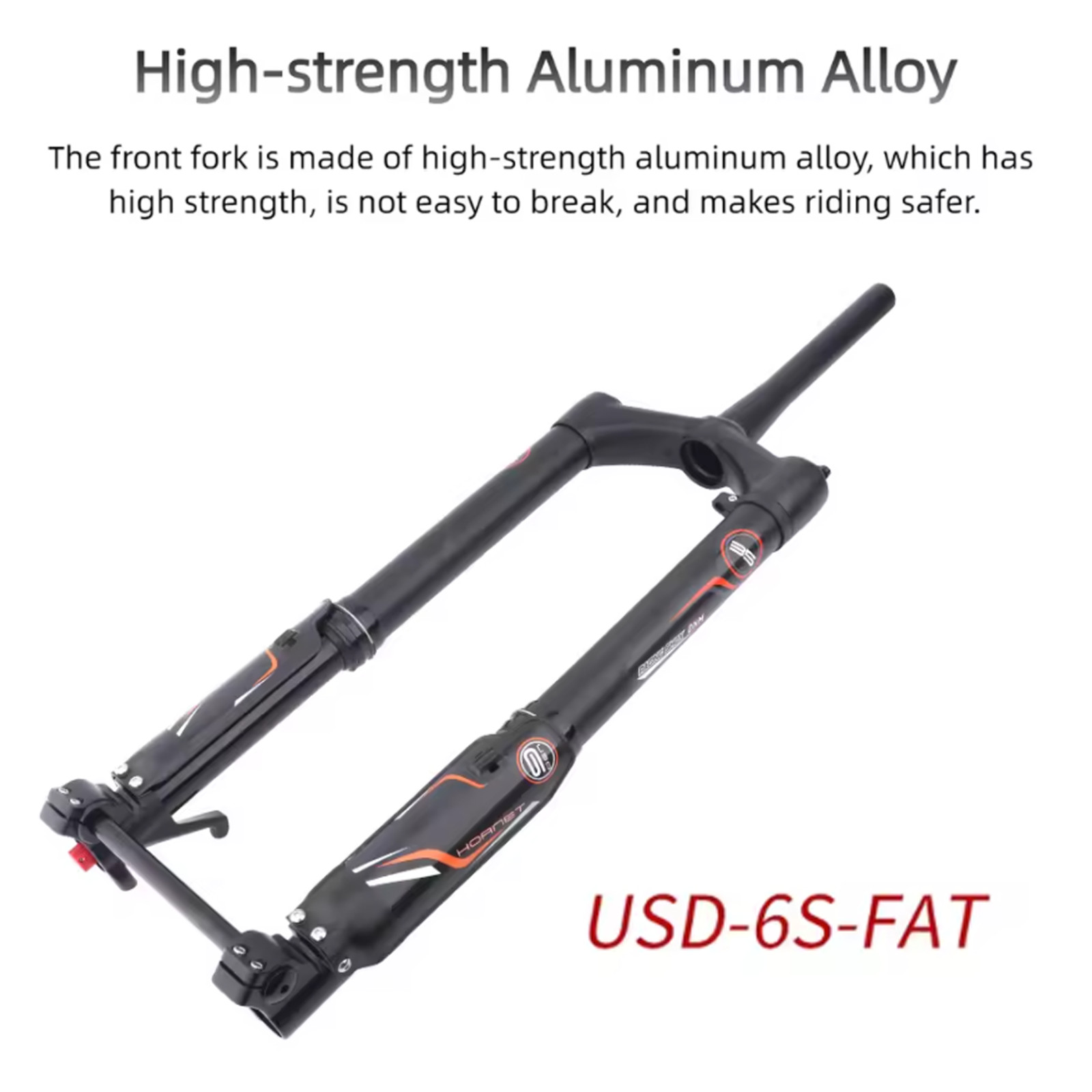 DNM USD-6 FAT 26/27.5 Inch Inverted Front Fork Coil Spring Snow Beach Fat Bike