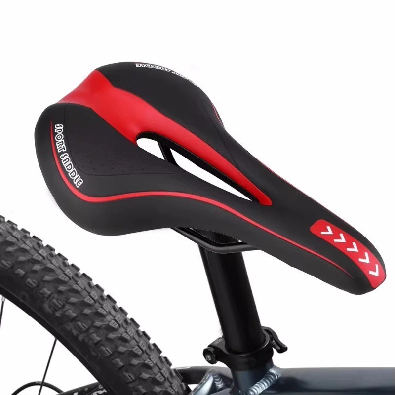Soft Gel Bike Saddle Seat Comfort Bicycle Cycling Mountain Road Cushion Padded:
