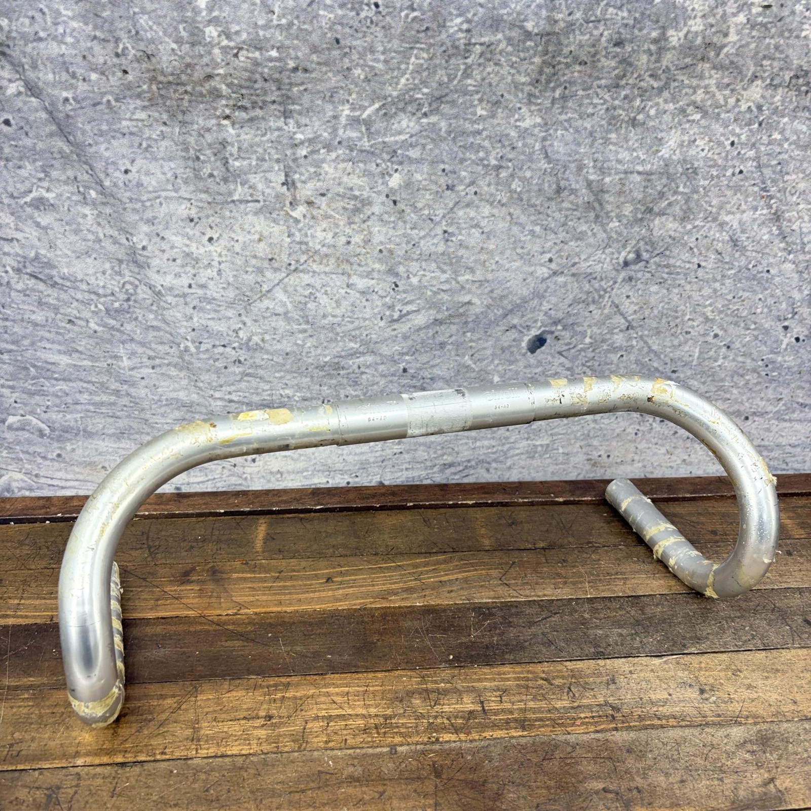 Vintage Cinelli 64-40 Drop Handlebar 26.4mm Clamp 40cm Silver Road Bike Bar