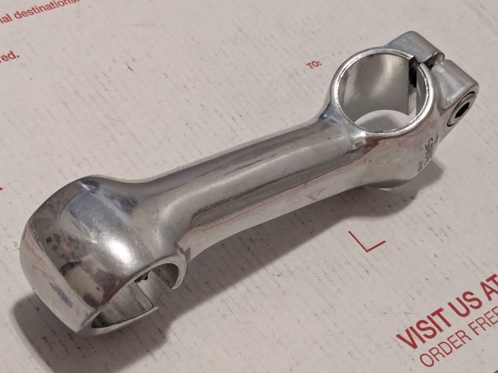 Vintage NOS SR Sakae Tandem Stoker Stem J-89 26.8 25.4 100mm Bike Handlebar