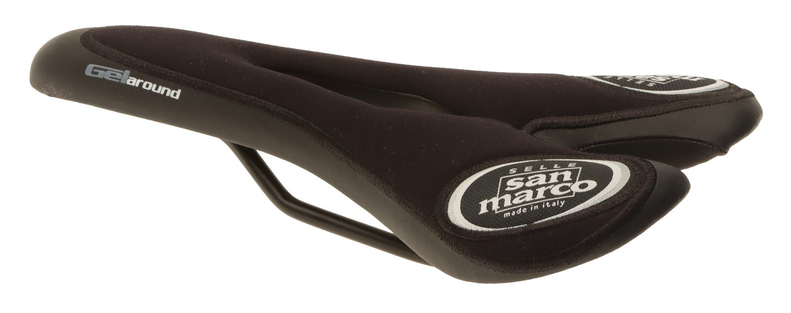 Selle San Marco Aspide Arrowhead Gel Saddle Chromoly Rails Black NIB NOS NEW
