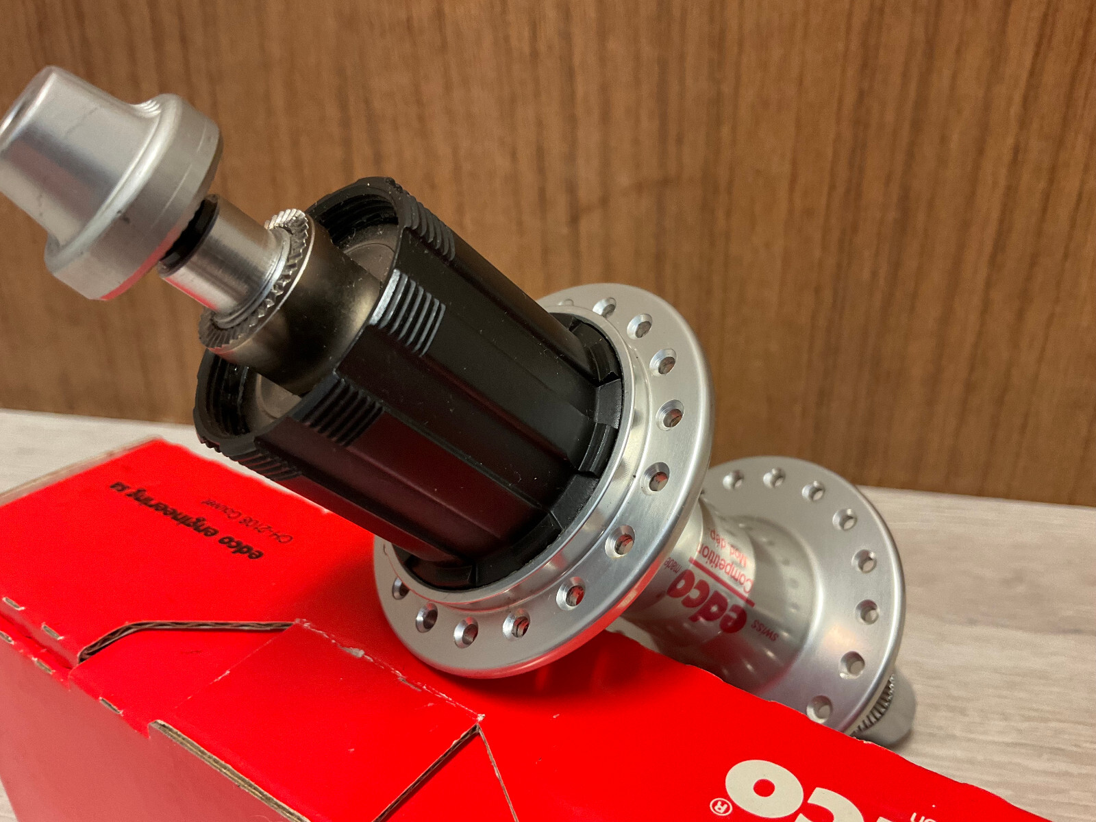 NOS edco Competition rear hub 32H 7-speed grease gurad 130mm new old stock +HGa