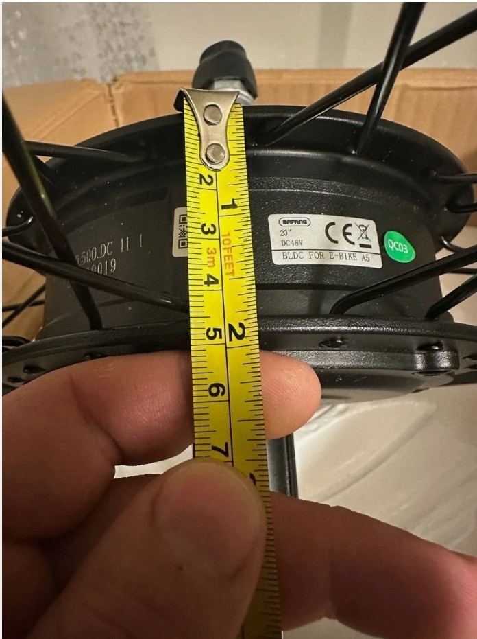 48v 500watt 20in ebike assembly