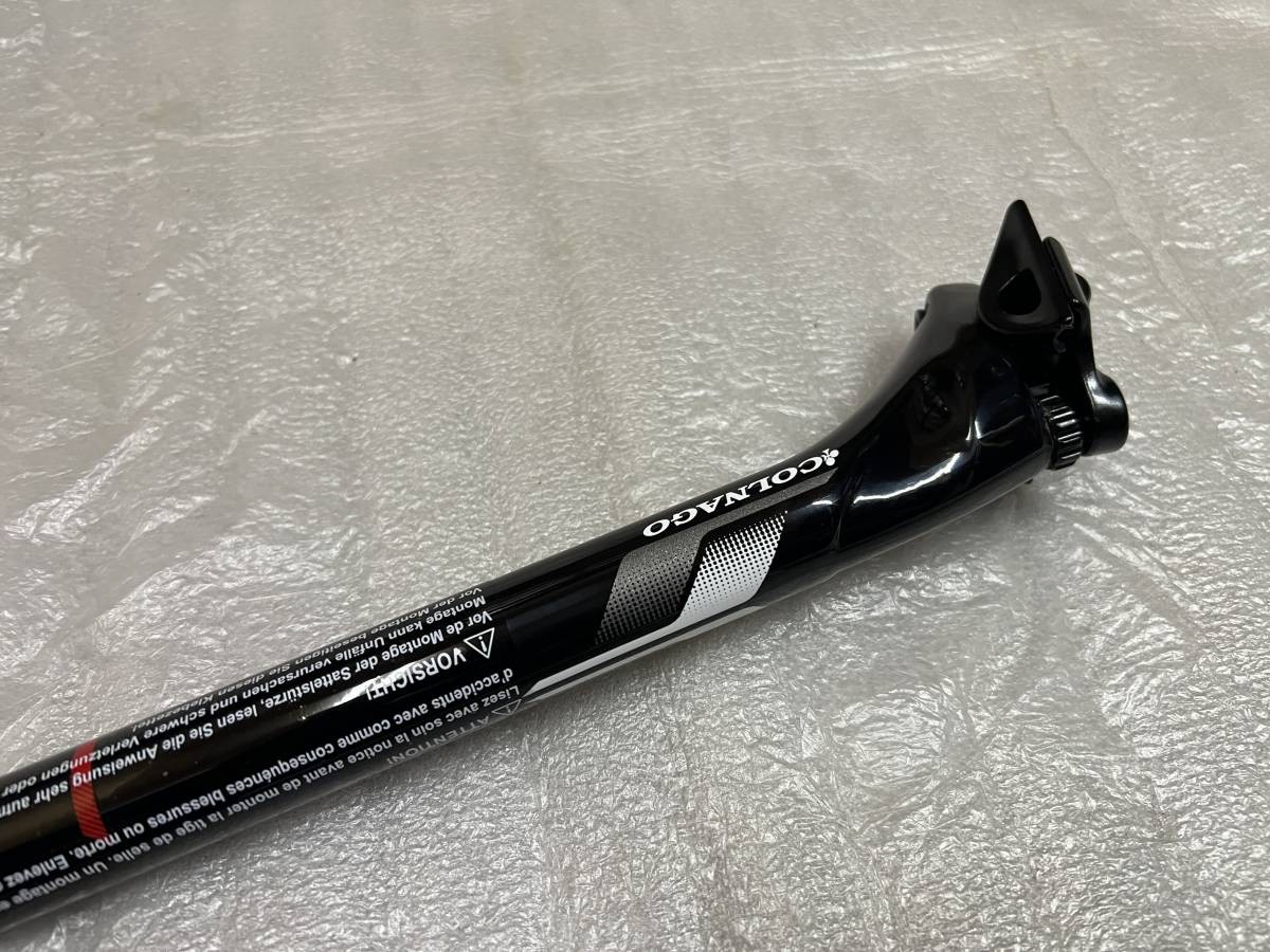 COLNAGO EPS Carbon Seatpost Black 27.2mm x 300mm 15mm Setback Genuine 193g New