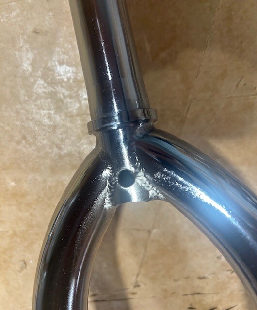 TNT BICYCLES 29″ BMX CRUISER FORK – CHROME PLATED (DISCOUNTED – B-STOCK)