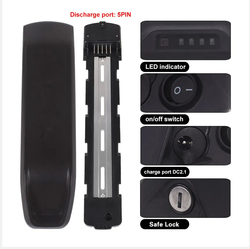 52V 48V 30Ah Jumbo/New Hailong EBike Batterys Lithium for 0-1500W Electric Motor