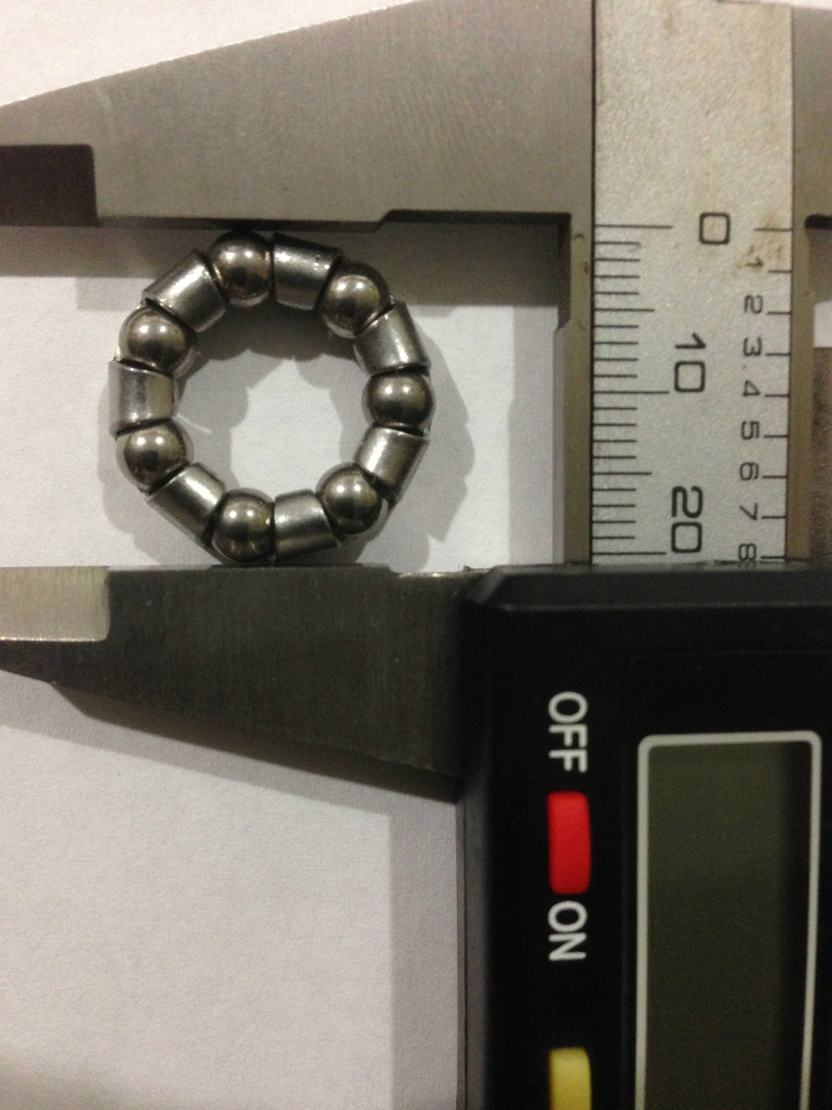 BICYCLE BIKE BEARING 7 BALLS RETAINER AXLE #5