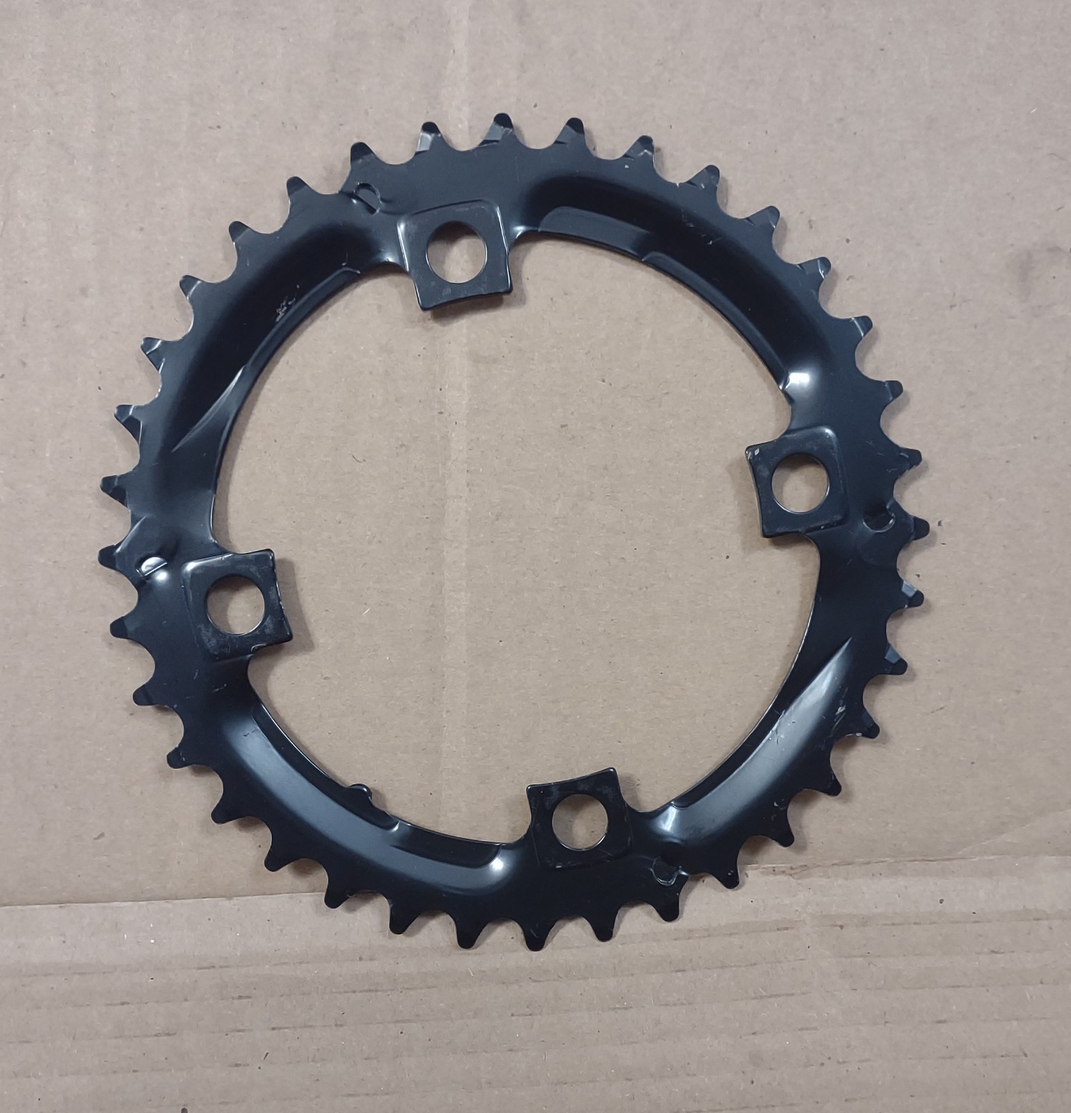 Bicycle Black Mountain Chainring 36 Tooth 104 mm NOS Vintage Bike