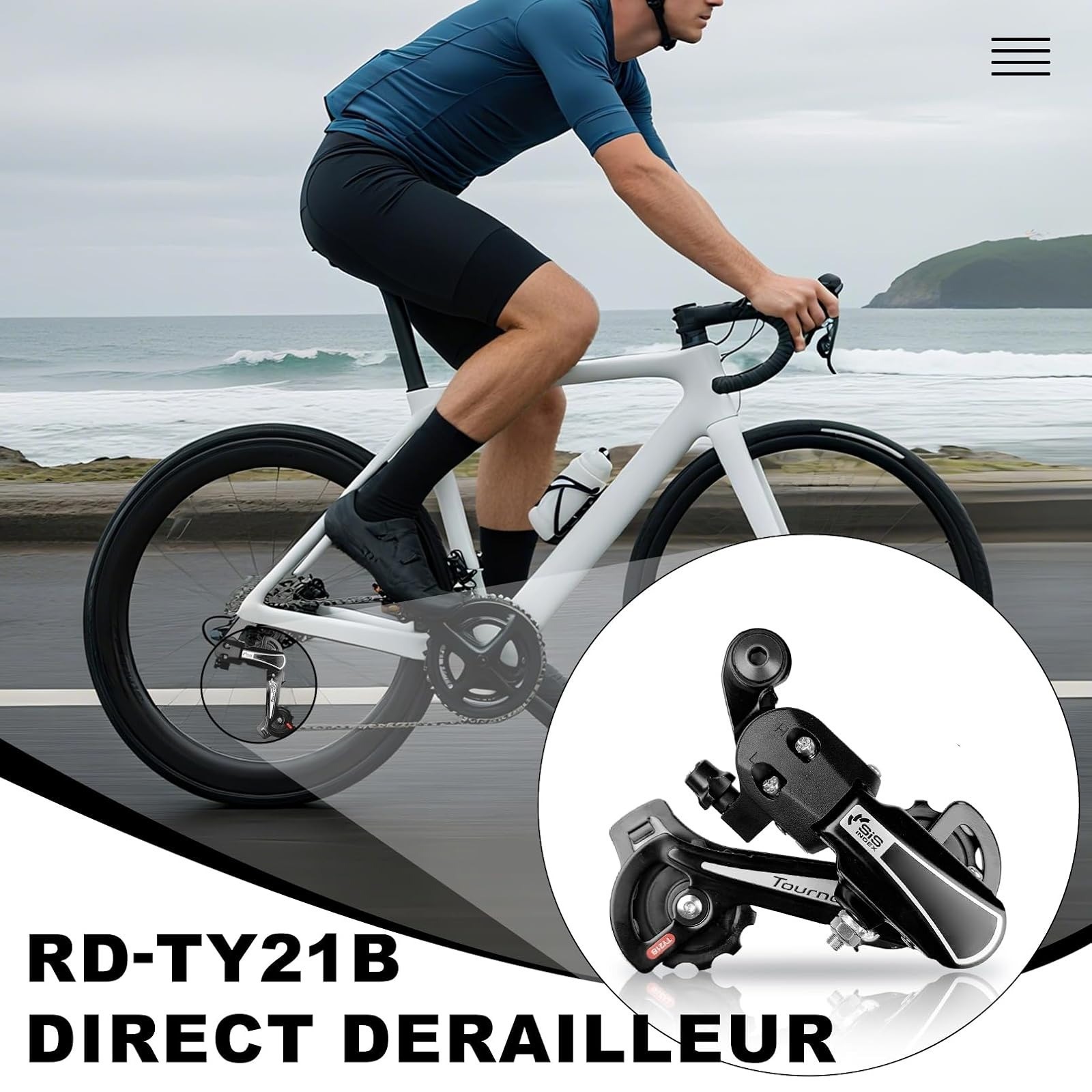 Relwears RD-TY21B Rear Derailleur 6/7 Speed for Mountain Bike
