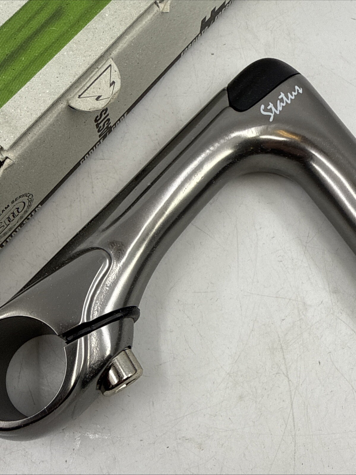NOS 3T Status Century Gray 120mm Length 25.8-26.0mm Alloy 22.2mm Quill Stem