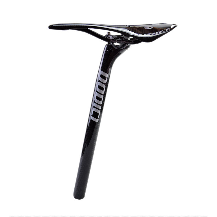 Carbon Bicycle Seatpost Offset 25mm MTB Road Bike Saddle Post 27.2/30.8/31.6mm
