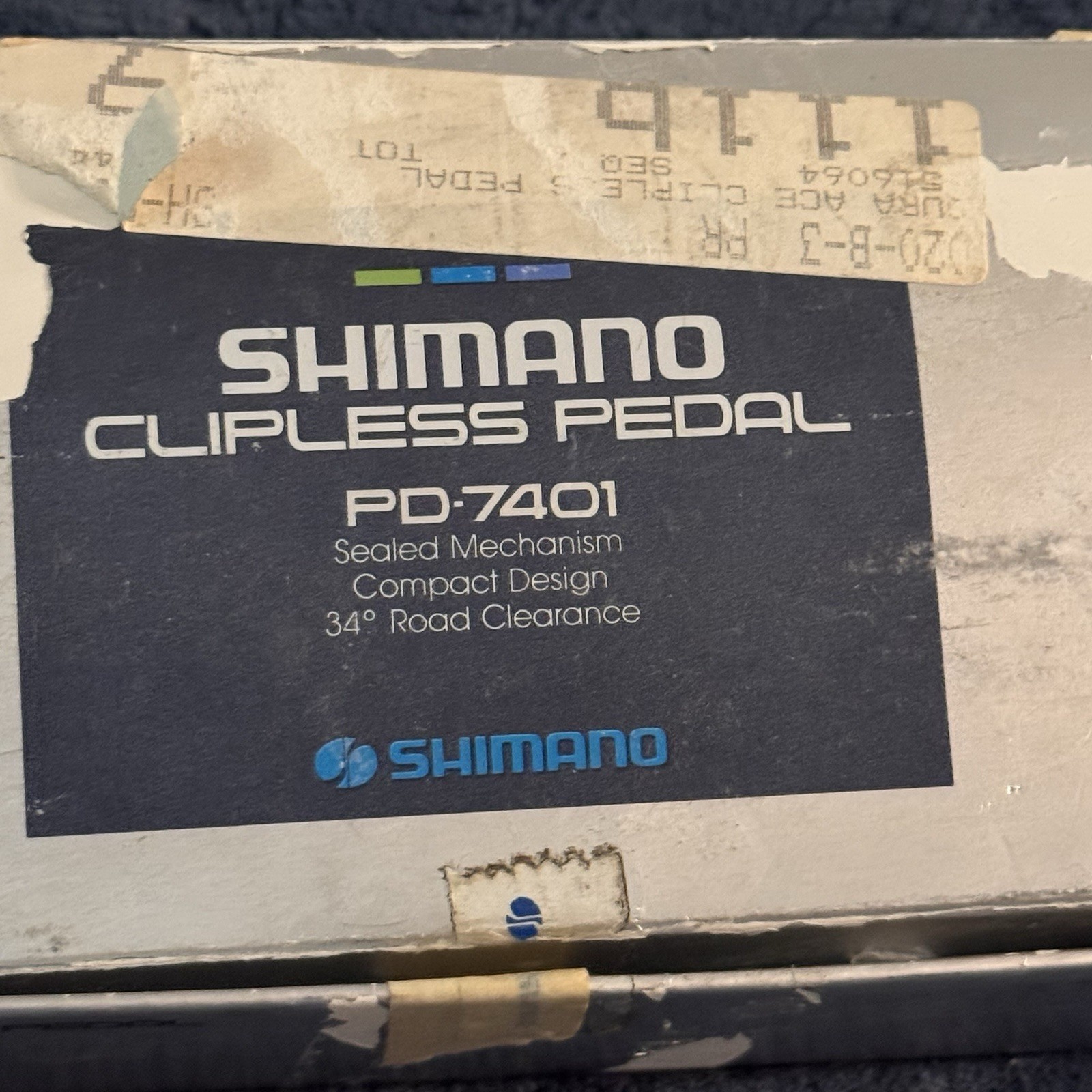 NOS Shimano Dura-Ace PD-7401 9/16 Clipless Pedals New Old Stock