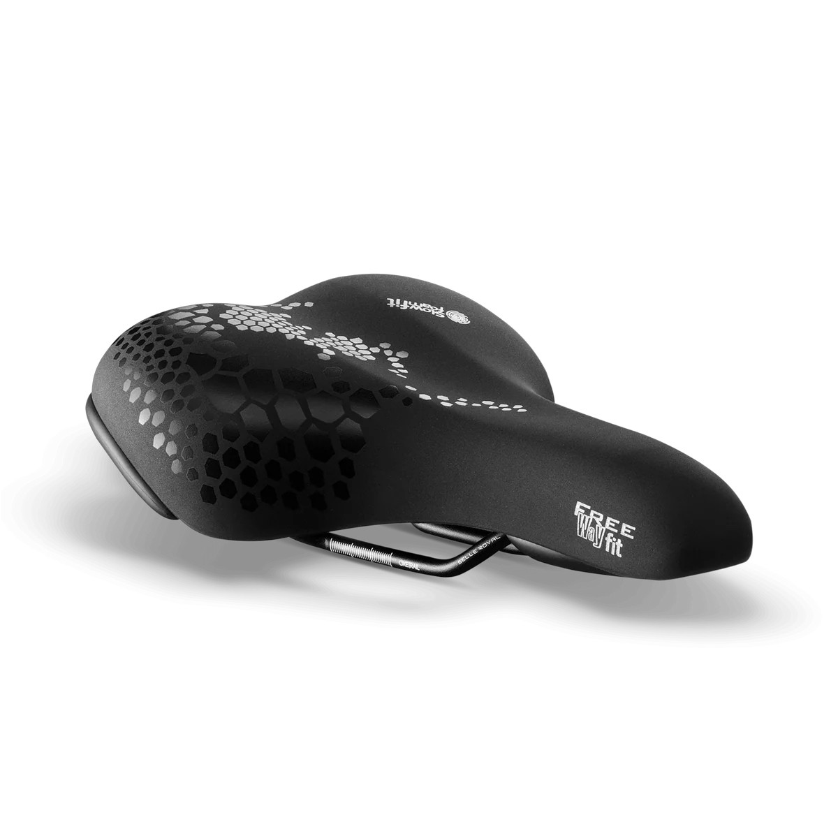 Selle Royal Freeway Moderate Saddle – 273x171mm Soft Touch Black