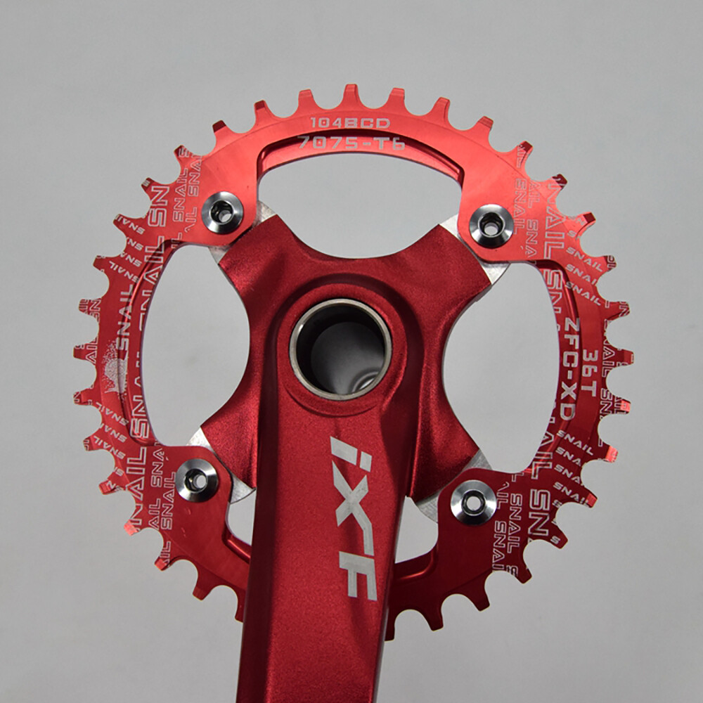 MTB Bike Crankset With BB 104BCD 32-42T Chainring 170mm Crank fit Shimano, SRAM