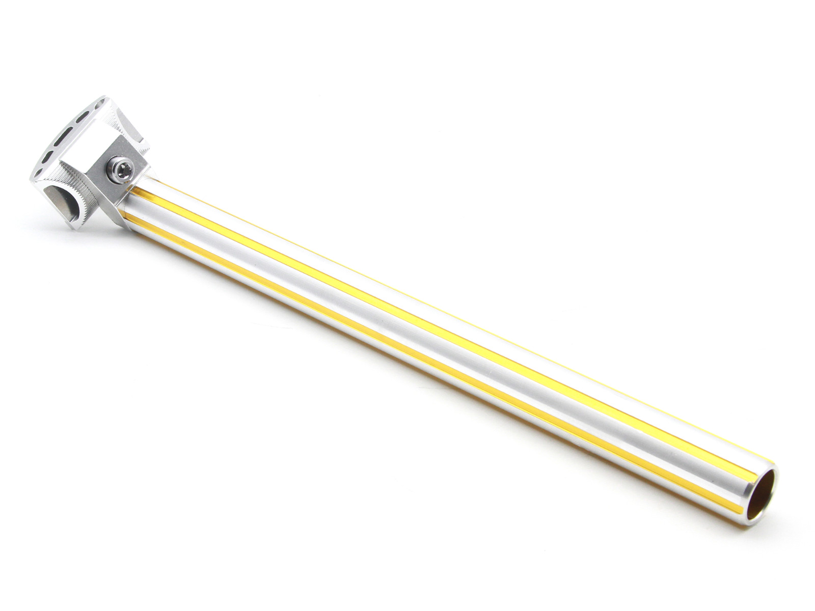 MCS Fluted Seat Post 25.4 Gold