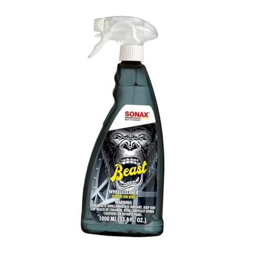 Beast Wheel Cleaner | Color-Changing Formula for Wheels 33.8 Fl Oz (Pack of 1)